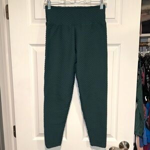 Booty By Brabants CURVY Croco Skin Leggings, Emerald